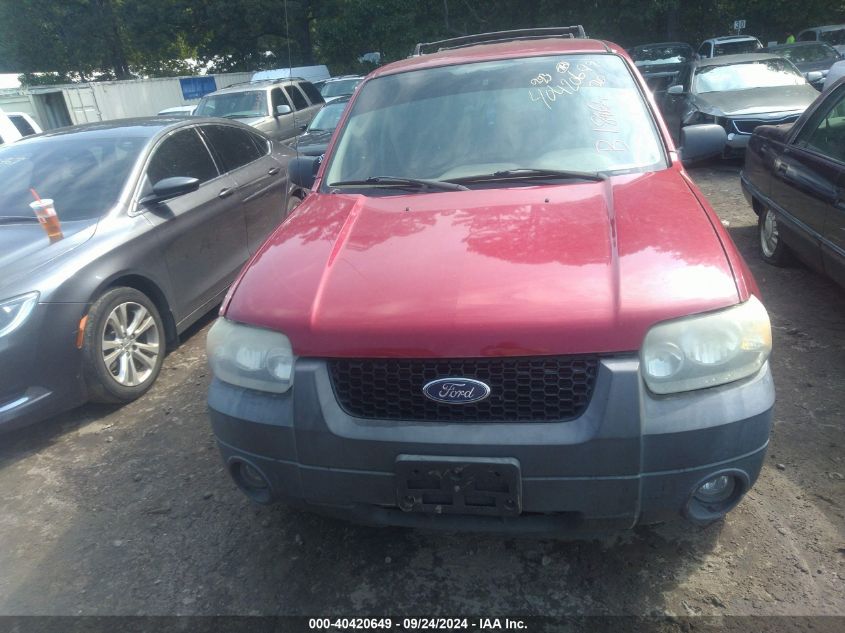 2006 Ford Escape Xlt/Xlt Sport VIN: 1FMYU031X6KB18464 Lot: 40420649