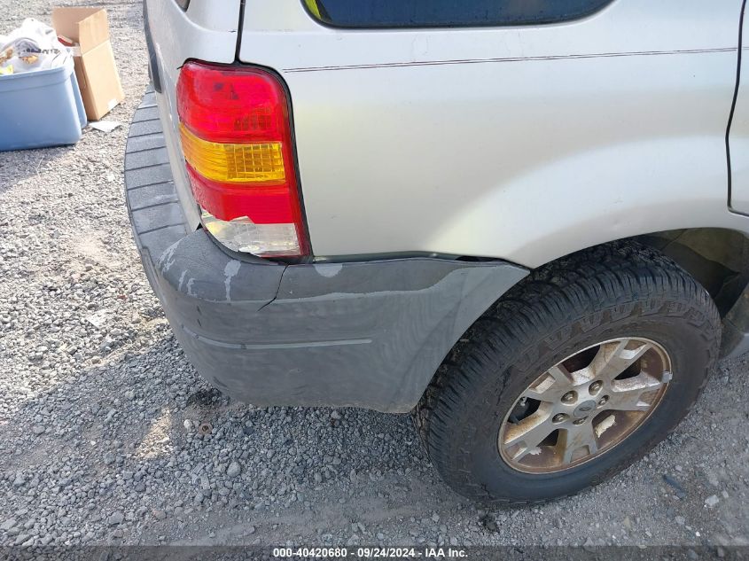 2005 Ford Escape Xlt VIN: 1FMYU93165DA07725 Lot: 40420680