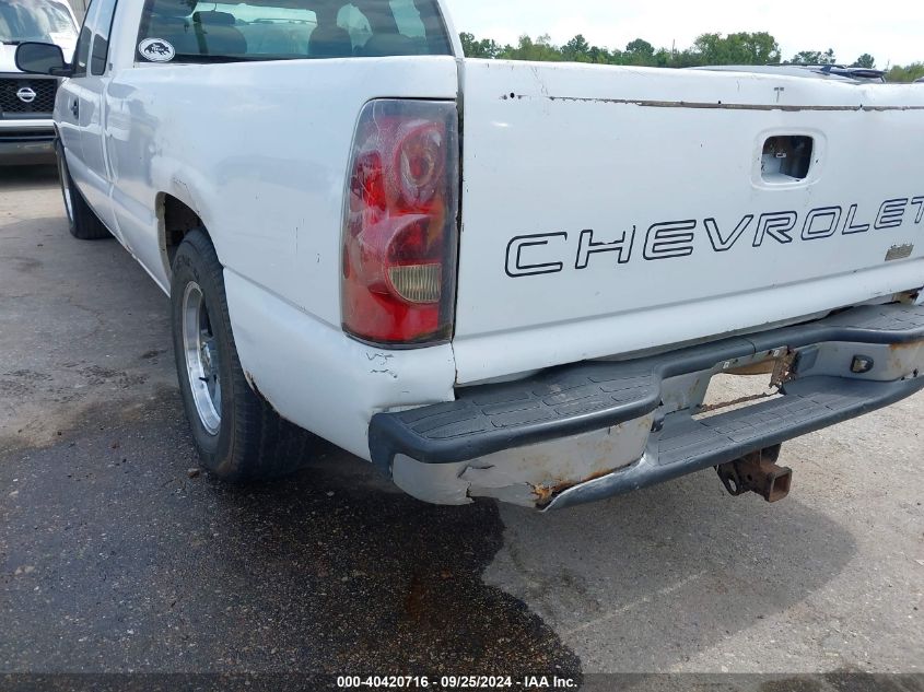 2005 Chevrolet Silverado 1500 Work Truck VIN: 1GCEC19T45E252344 Lot: 40420716