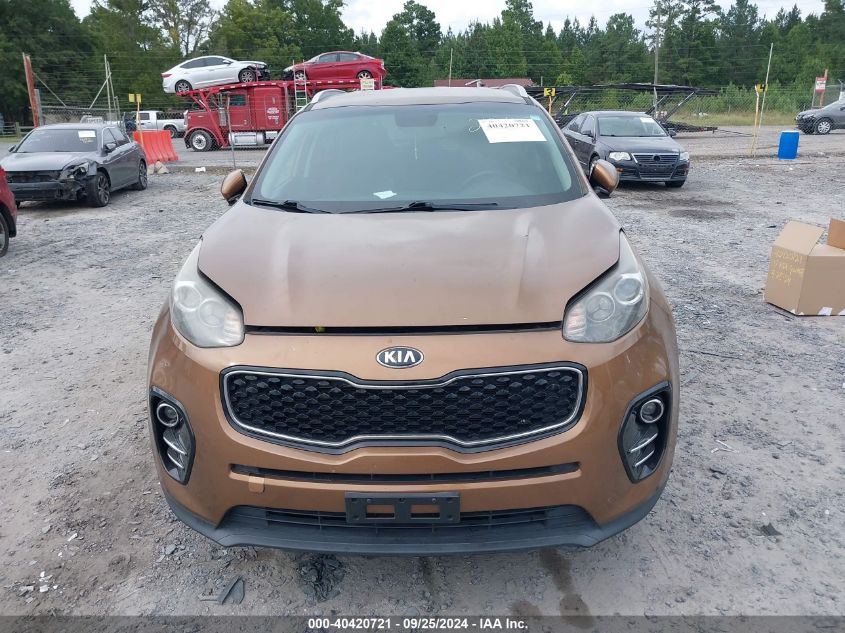 2017 Kia Sportage Ex VIN: KNDPN3AC7H7213427 Lot: 40420721