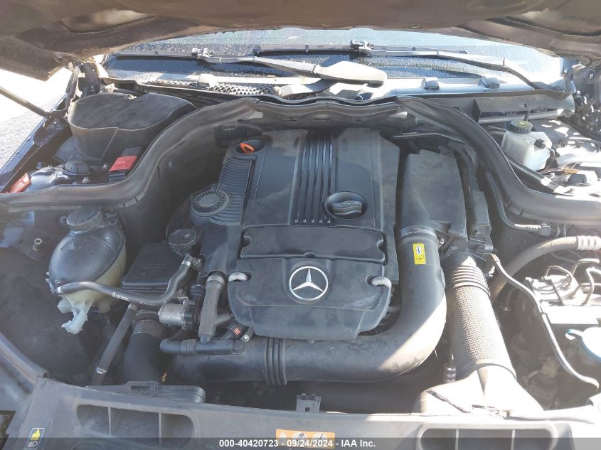 WDDGJ4HB0CF868855 2012 Mercedes-Benz C 250