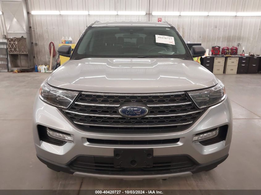 2022 Ford Explorer Xlt VIN: 1FMSK8DH1NGA51437 Lot: 40420727