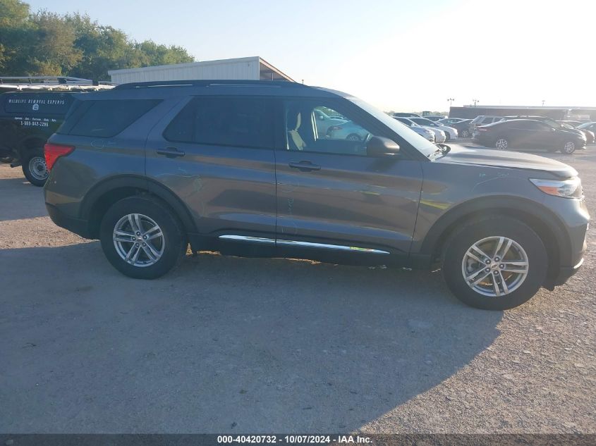 2022 Ford Explorer Xlt VIN: 1FMSK8DH5NGA05156 Lot: 40420732