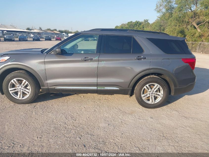 2022 Ford Explorer Xlt VIN: 1FMSK8DH5NGA05156 Lot: 40420732