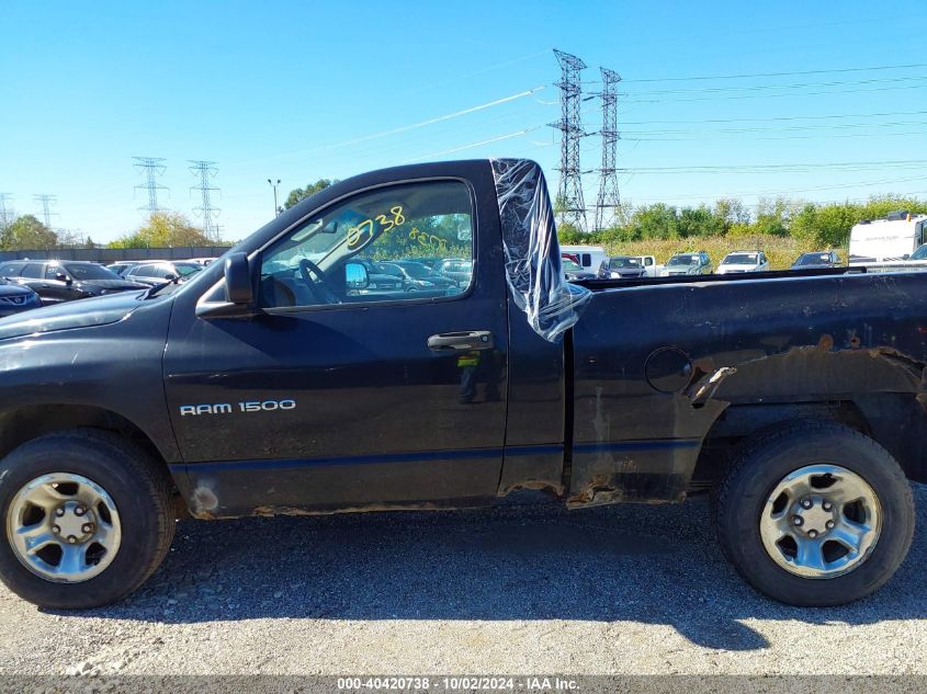 2002 Dodge Ram 1500 St VIN: 1D7HA16K32J260796 Lot: 40420738