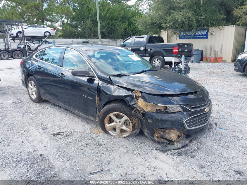 1G1ZC5ST2JF166305 2018 CHEVROLET MALIBU - Image 1