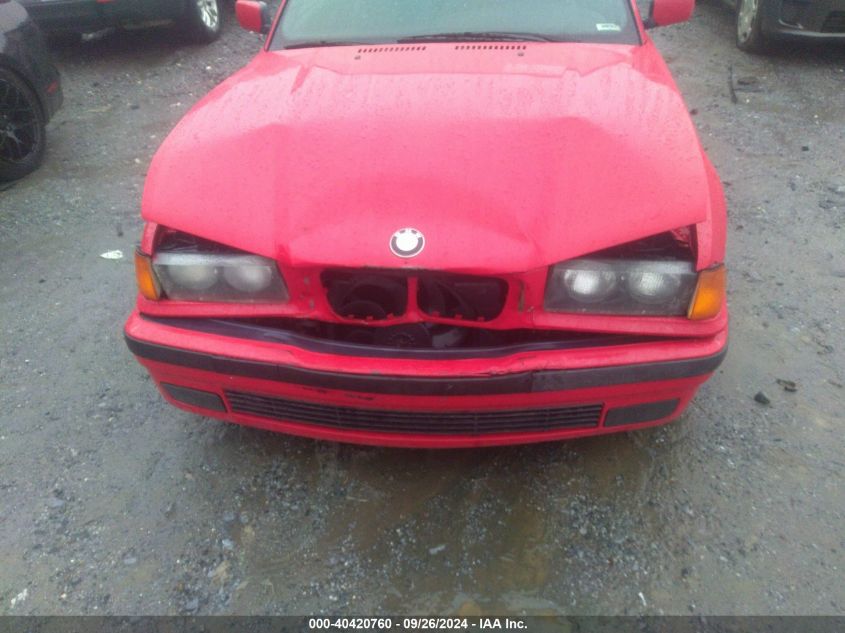 1998 BMW 323Ic VIN: WBABJ7335WEA17523 Lot: 40420760