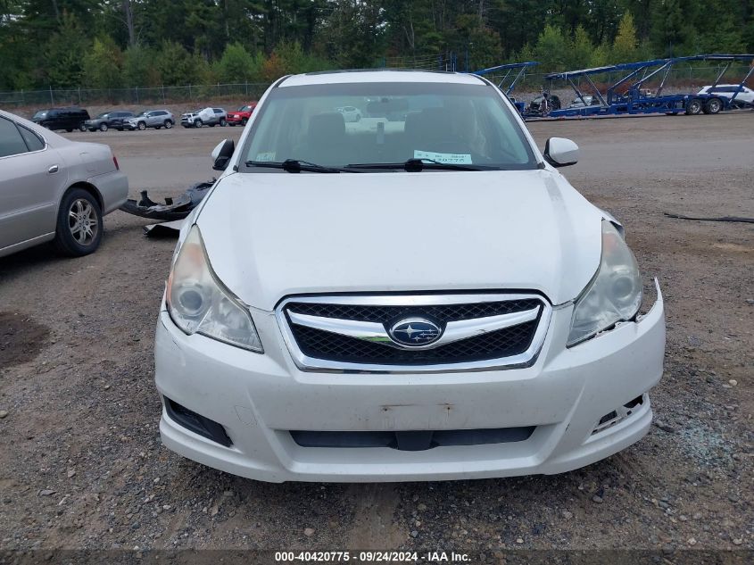 2012 Subaru Legacy 2.5I Premium VIN: 4S3BMBG60C3010274 Lot: 40420775