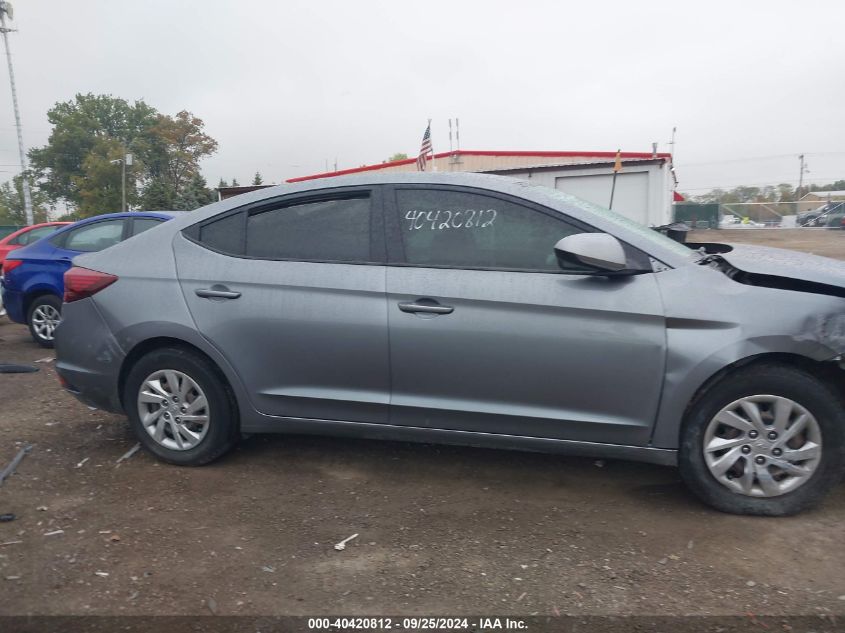 2019 Hyundai Elantra Se VIN: KMHD74LF1KU867645 Lot: 40420812