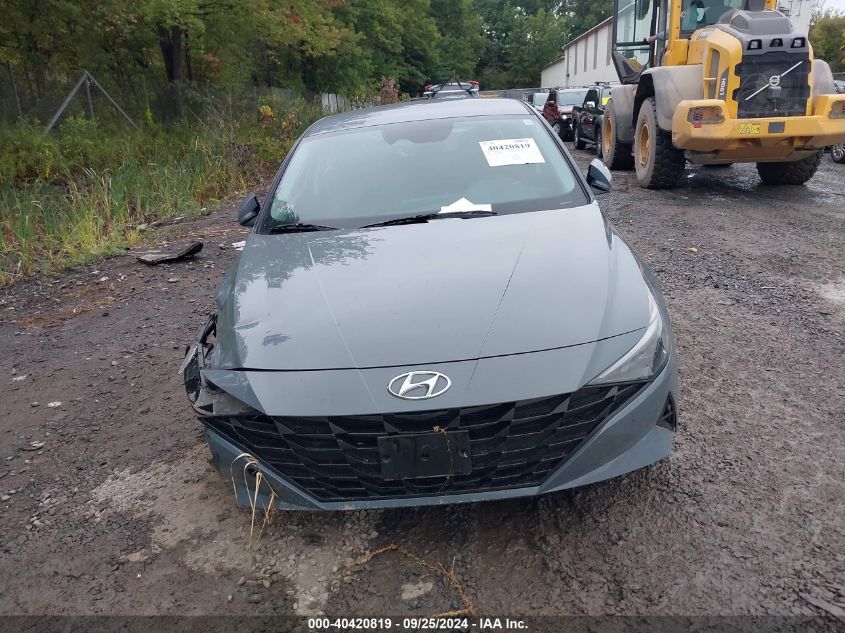 2021 Hyundai Elantra Se VIN: KMHLL4AG3MU136706 Lot: 40420819