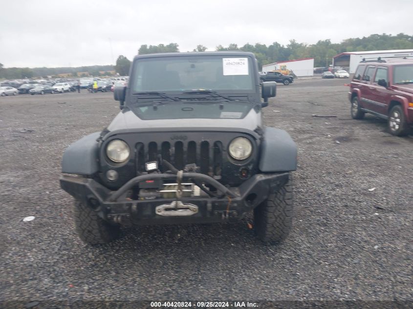 2015 Jeep Wrangler Willys Wheeler VIN: 1C4AJWAG1FL524927 Lot: 40420824