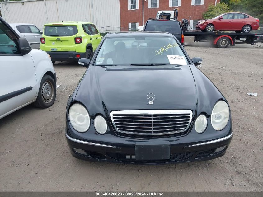 2004 Mercedes-Benz E 500 4Matic VIN: WDBUF83J14X123336 Lot: 40420828