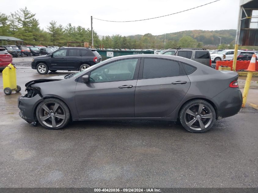 2015 Dodge Dart Gt VIN: 1C3CDFEB5FD146592 Lot: 40420836