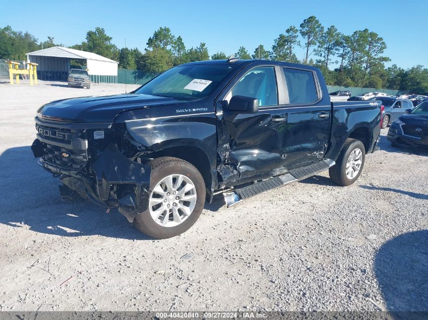 2024 Chevrolet Silverado 1500 4Wd Short Bed Custom VIN: 1GCPDBEK1RZ231295 Lot: 40420840