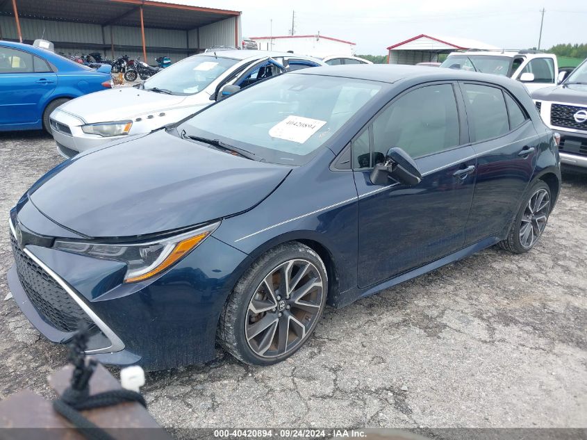 JTNK4RBE4K3067045 2019 TOYOTA COROLLA - Image 2