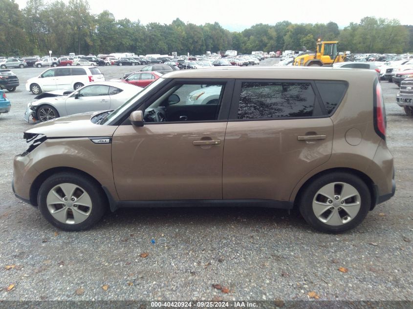 2015 Kia Soul VIN: KNDJN2A2XF7189998 Lot: 40420924