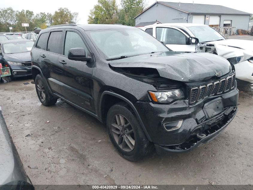 2016 Jeep Grand Cherokee Laredo VIN: 1C4RJFAG1GC498589 Lot: 40420929