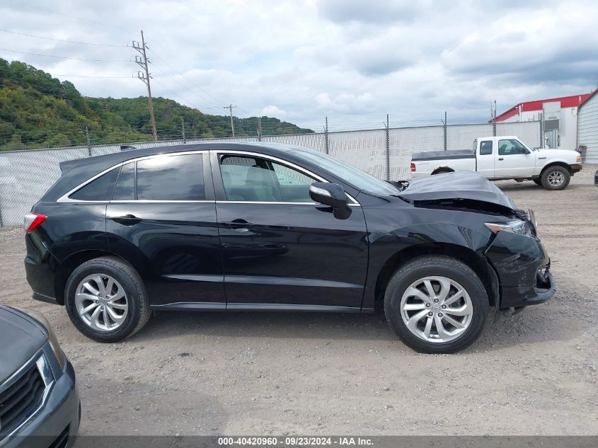 2018 Acura Rdx Technology Acurawatch Plus Packages/Technology Package VIN: 5J8TB4H56JL011794 Lot: 40420960