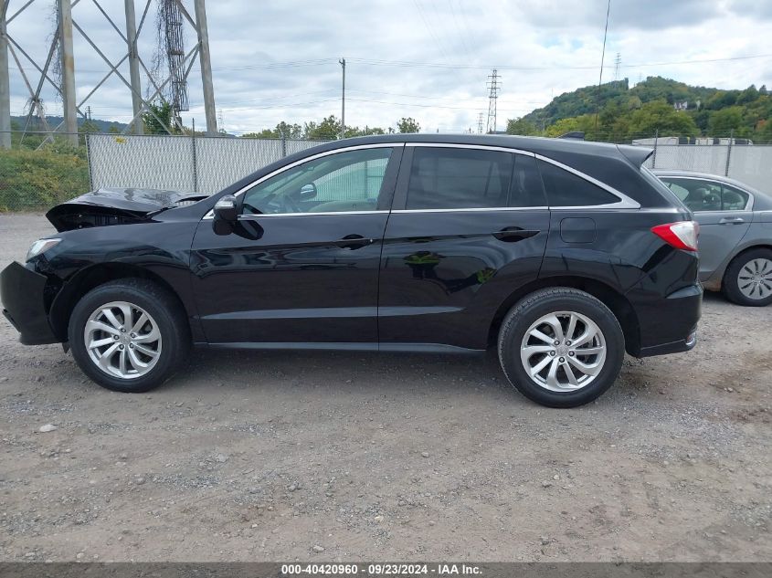 2018 Acura Rdx Technology Acurawatch Plus Packages/Technology Package VIN: 5J8TB4H56JL011794 Lot: 40420960