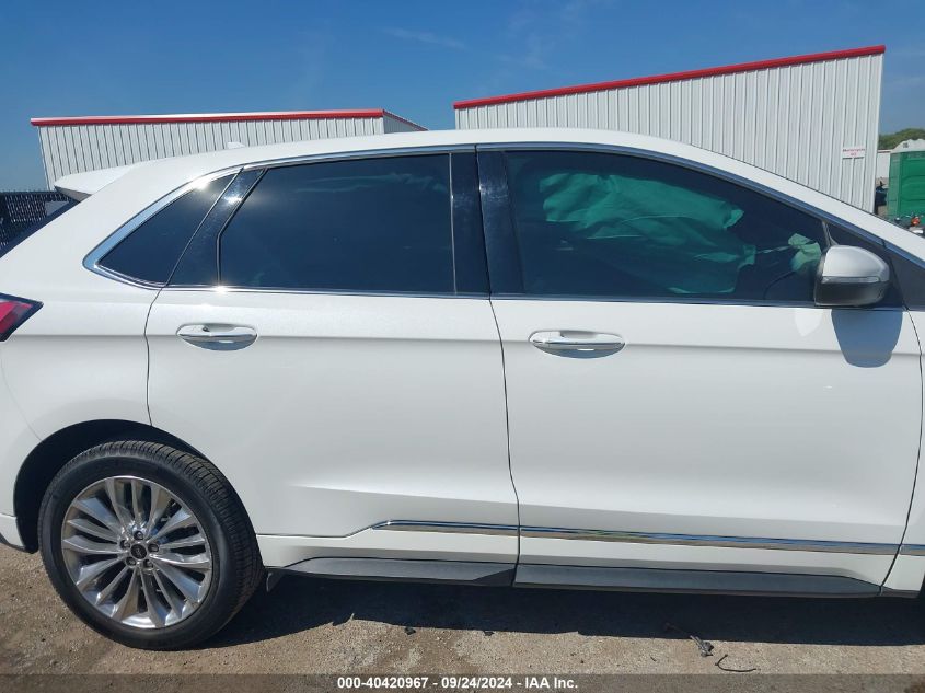 2020 Ford Edge Titanium VIN: 2FMPK3K91LBA48529 Lot: 40420967