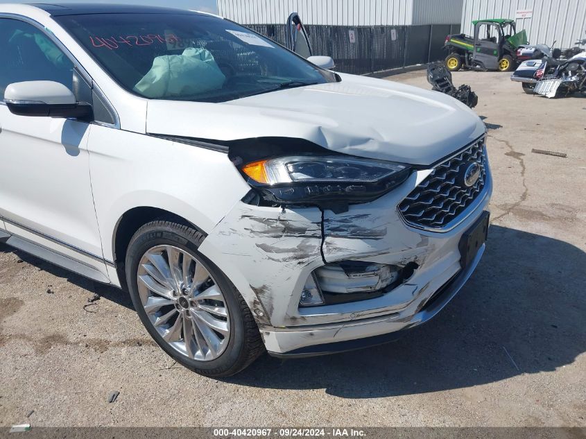 2020 Ford Edge Titanium VIN: 2FMPK3K91LBA48529 Lot: 40420967