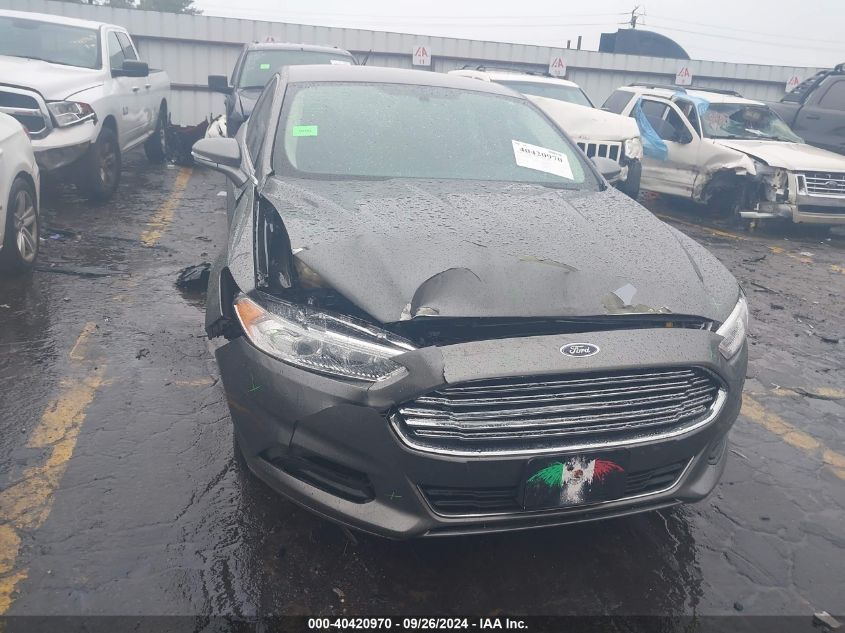 2014 Ford Fusion Se VIN: 3FA6P0HR7ER387314 Lot: 40420970