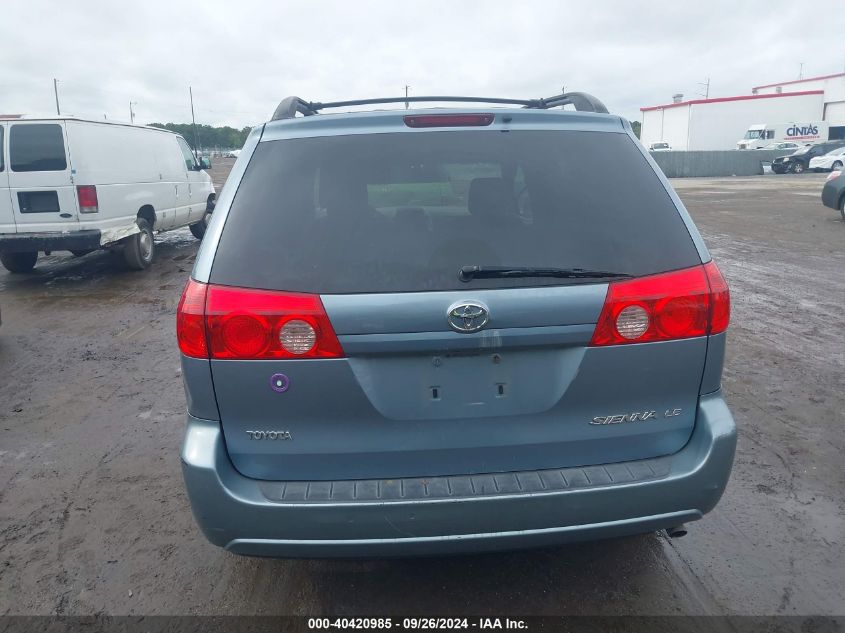 2010 Toyota Sienna Ce/Le VIN: 5TDKK4CC9AS325759 Lot: 40420985