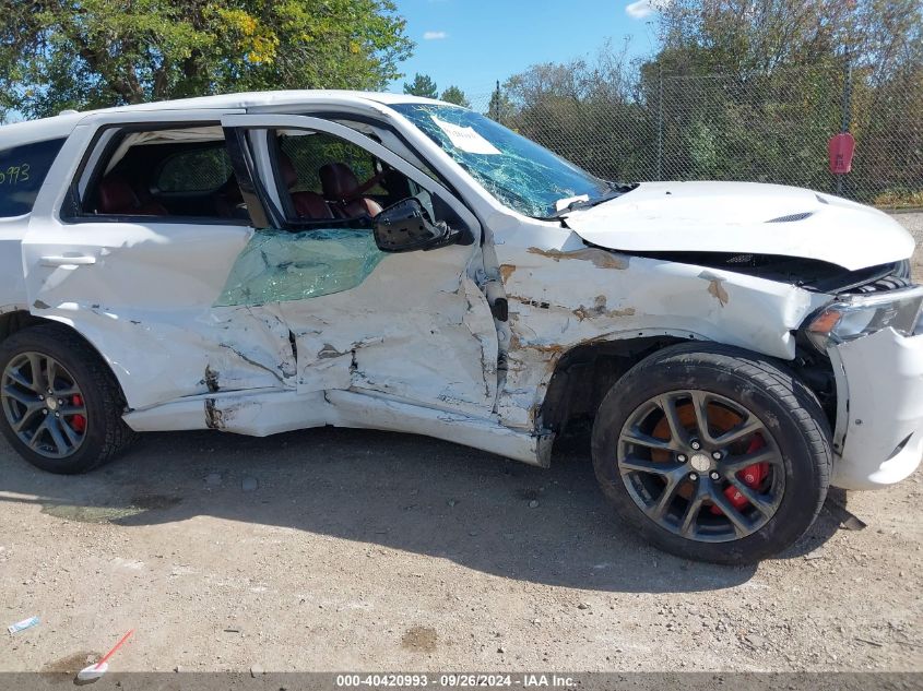 2020 Dodge Durango Srt Awd VIN: 1C4SDJGJ3LC141794 Lot: 40420993