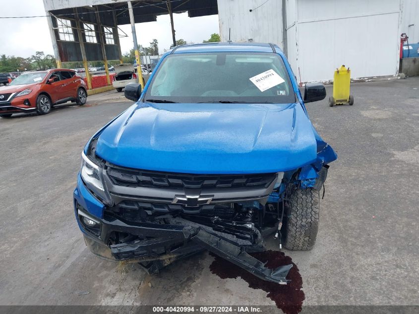 2022 Chevrolet Colorado 4Wd Short Box Z71 VIN: 1GCGTDEN8N1209750 Lot: 40420994