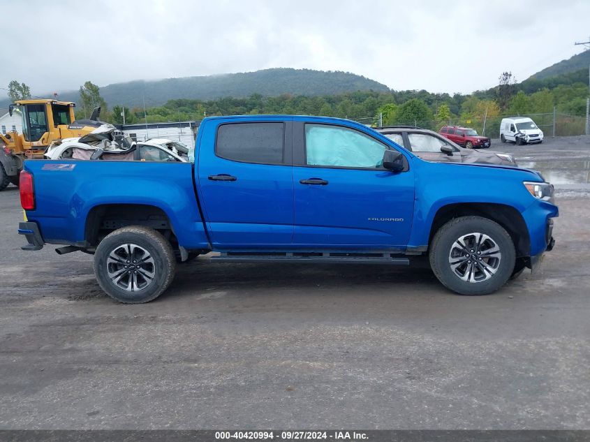 1GCGTDEN8N1209750 2022 Chevrolet Colorado 4Wd Short Box Z71