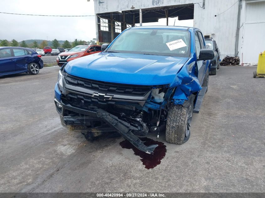 2022 Chevrolet Colorado 4Wd Short Box Z71 VIN: 1GCGTDEN8N1209750 Lot: 40420994