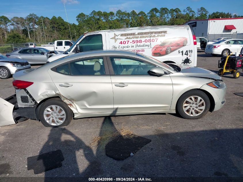 2017 Hyundai Elantra Se VIN: 5NPD74LF9HH078215 Lot: 40420998