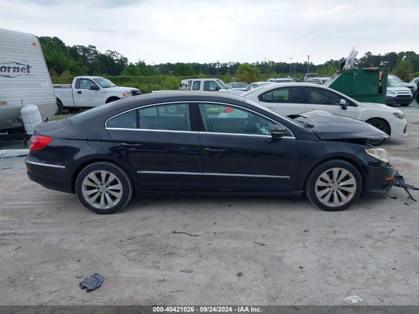 WVWNN7AN8AE532496 2010 Volkswagen Cc Sport