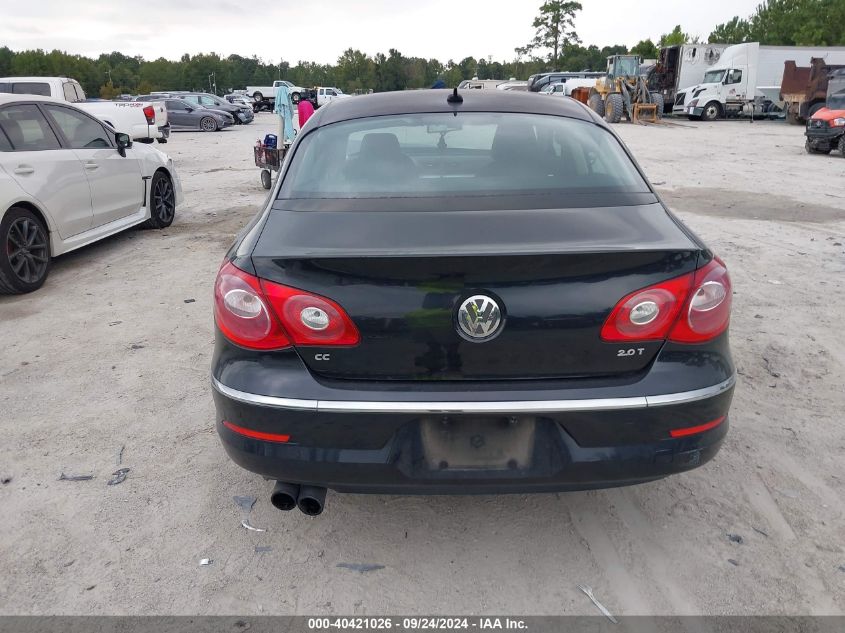 WVWNN7AN8AE532496 2010 Volkswagen Cc Sport