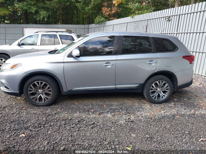 2016 Mitsubishi Outlander Es VIN: JA4AZ3A37GZ039706 Lot: 40421030