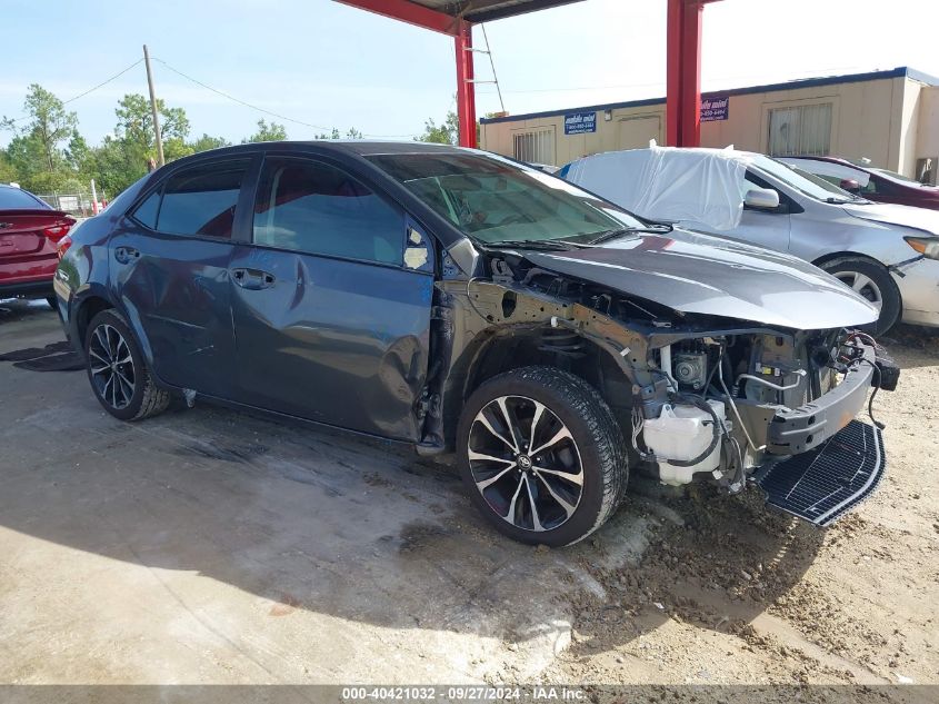 2018 Toyota Corolla Le VIN: 5YFBURHE5JP752205 Lot: 40421032