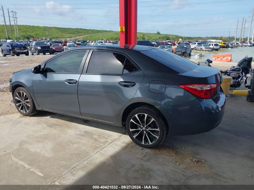 2018 Toyota Corolla Le VIN: 5YFBURHE5JP752205 Lot: 40421032