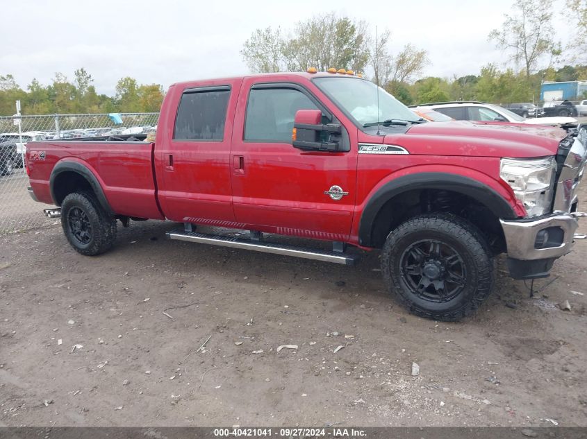 1FT8W3BT4DEA89042 2013 Ford F-350 Lariat