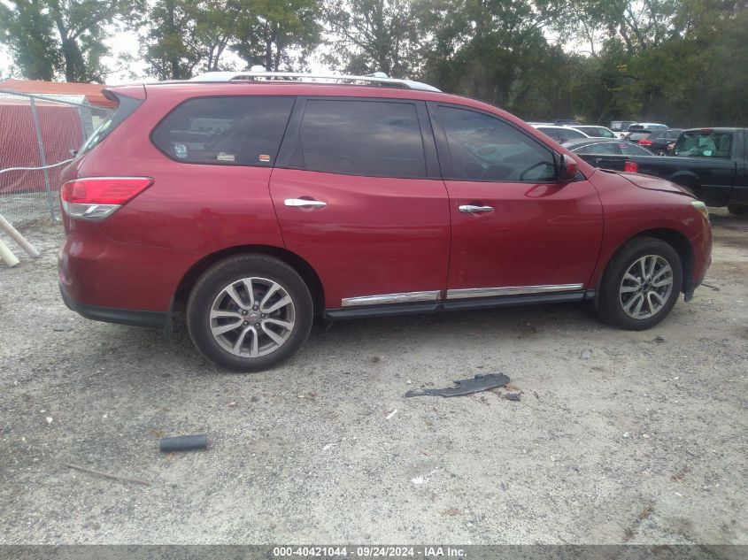 2015 Nissan Pathfinder S/Sv/Sl/Platinum VIN: 5N1AR2MN3FC674738 Lot: 40421044