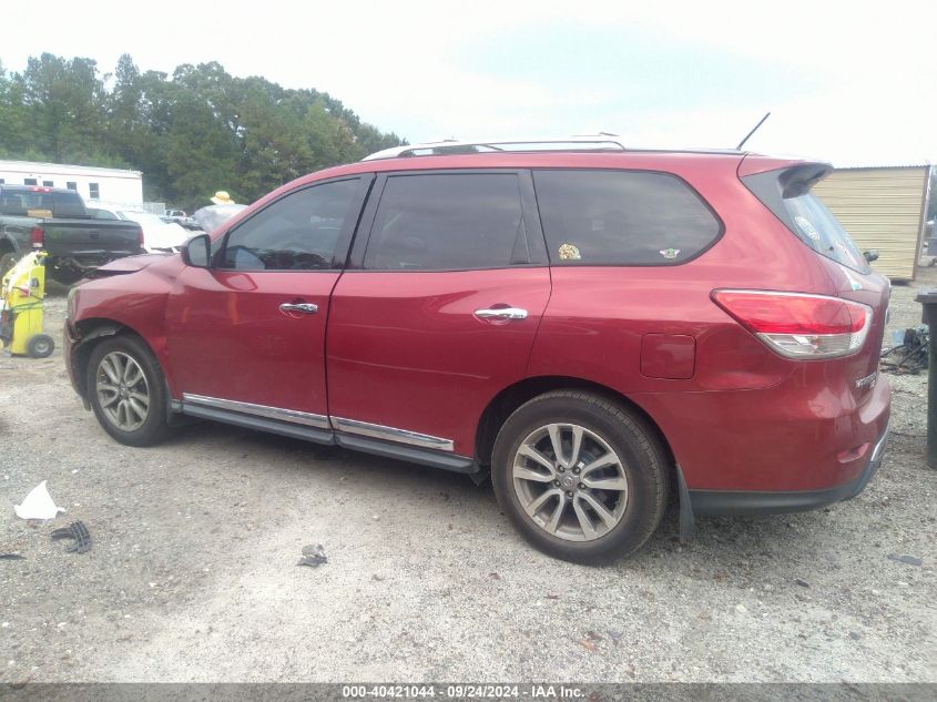 2015 Nissan Pathfinder S/Sv/Sl/Platinum VIN: 5N1AR2MN3FC674738 Lot: 40421044