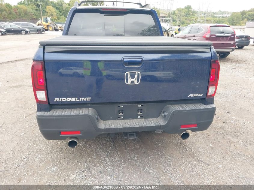 2023 Honda Ridgeline Rtl VIN: 5FPYK3F58PB057079 Lot: 40421069