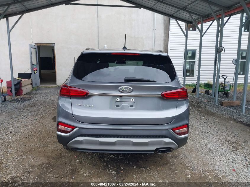 2019 Hyundai Santa Fe Se VIN: 5NMS23AD5KH108221 Lot: 40421087