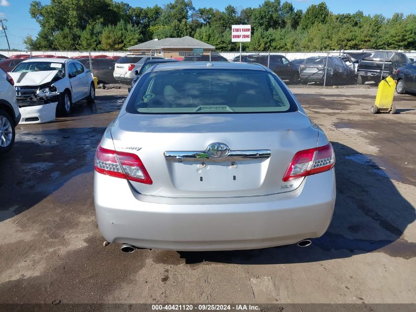 2010 Toyota Camry Xle V6 VIN: JTNBK3EK0A3046552 Lot: 40421120