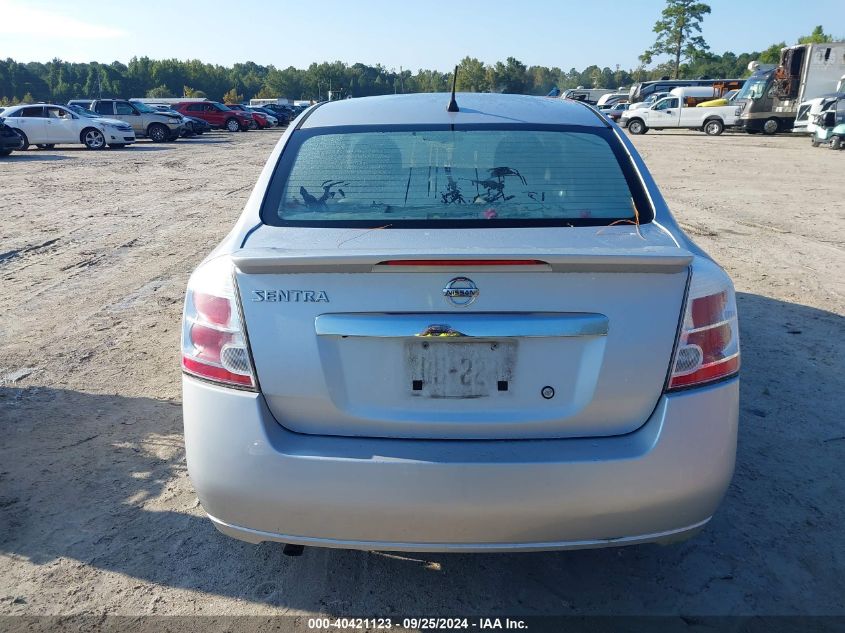 2011 Nissan Sentra 2.0S VIN: 3N1AB6AP0BL710666 Lot: 40421123