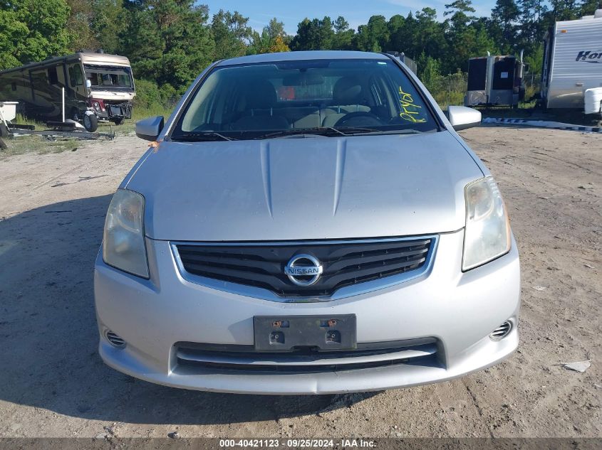 2011 Nissan Sentra 2.0S VIN: 3N1AB6AP0BL710666 Lot: 40421123