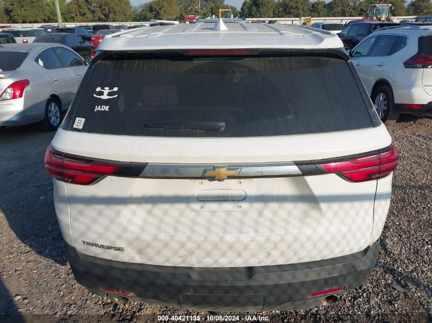 2023 Chevrolet Traverse Ls VIN: 1GNERFKW7PJ140834 Lot: 40421135