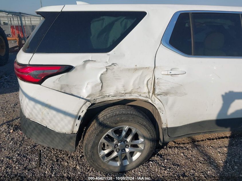 2023 Chevrolet Traverse Ls VIN: 1GNERFKW7PJ140834 Lot: 40421135