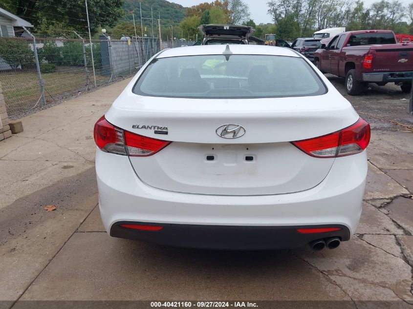 2013 Hyundai Elantra Gs VIN: KMHDH6AE3DU005923 Lot: 40421160