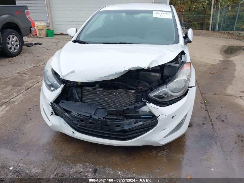 2013 Hyundai Elantra Gs VIN: KMHDH6AE3DU005923 Lot: 40421160