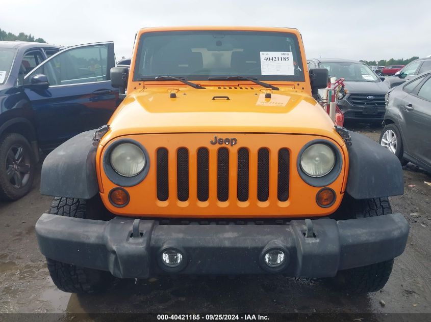 2013 Jeep Wrangler Sport VIN: 1C4AJWAG4DL552962 Lot: 40421185